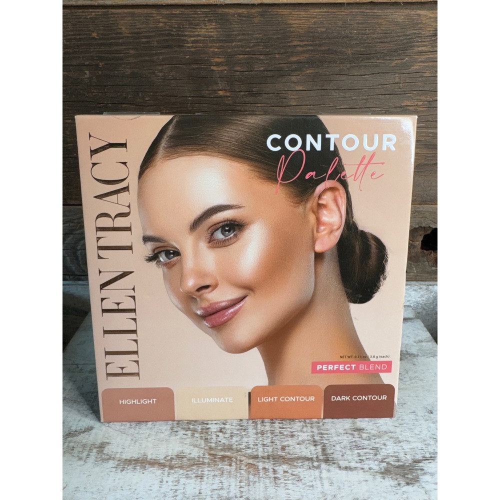 Ellen Tracy Perfect Blend Highlight Illuminate Contour Palette NIB MSRP $19